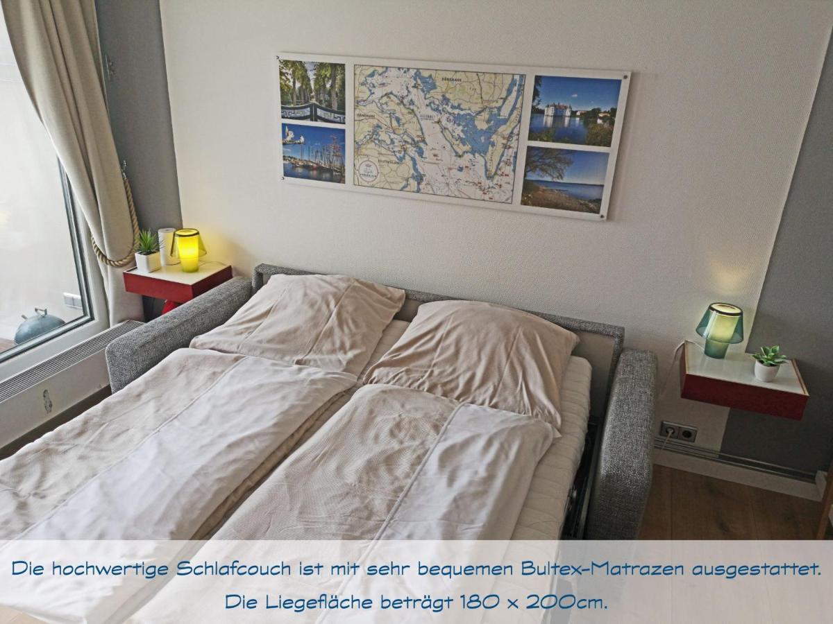 Fewo1846 Intermar - Kajuete Foerdeblick - Familienfreundliches Studioapartment Mit Balkon Und Meerblick Glücksburg Eksteriør bilde